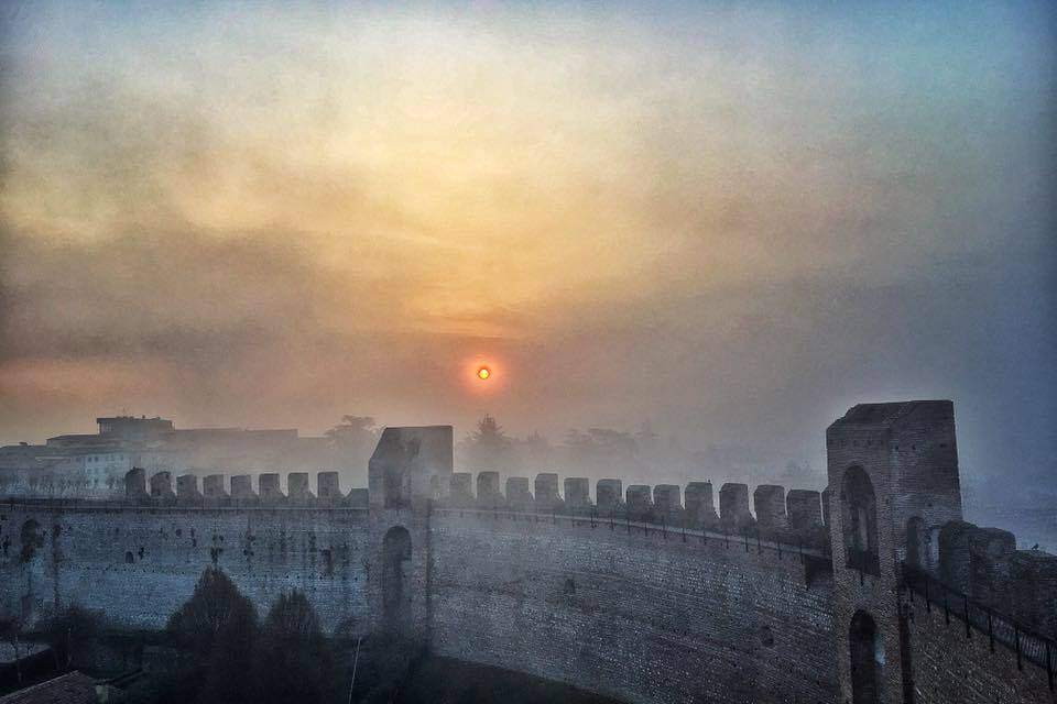 Cittadella all'alba (foto di Germana Cabrelle)