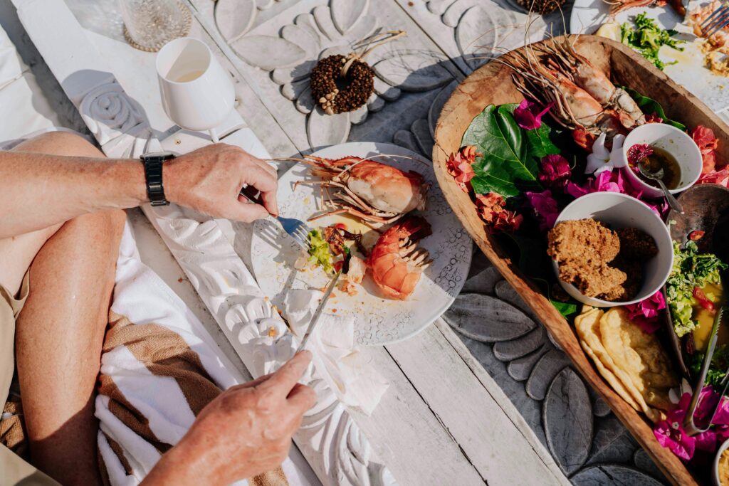 eco vacanze nell'alimentazione
