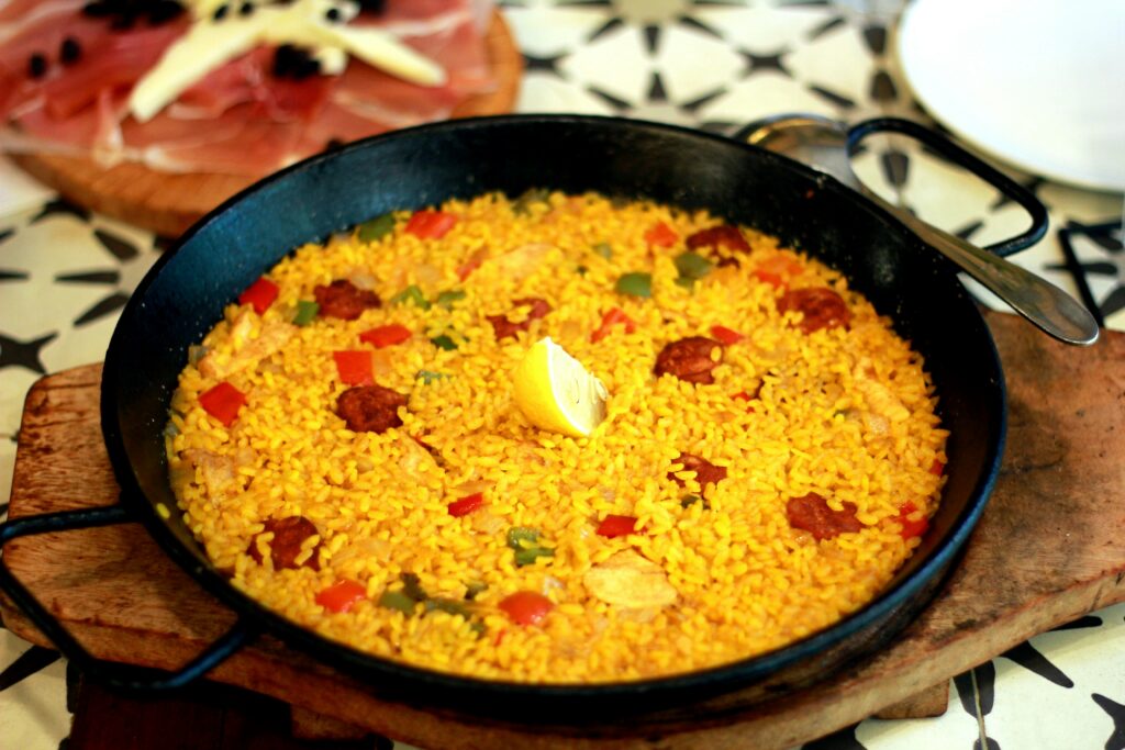 paella tradizionale valenciana